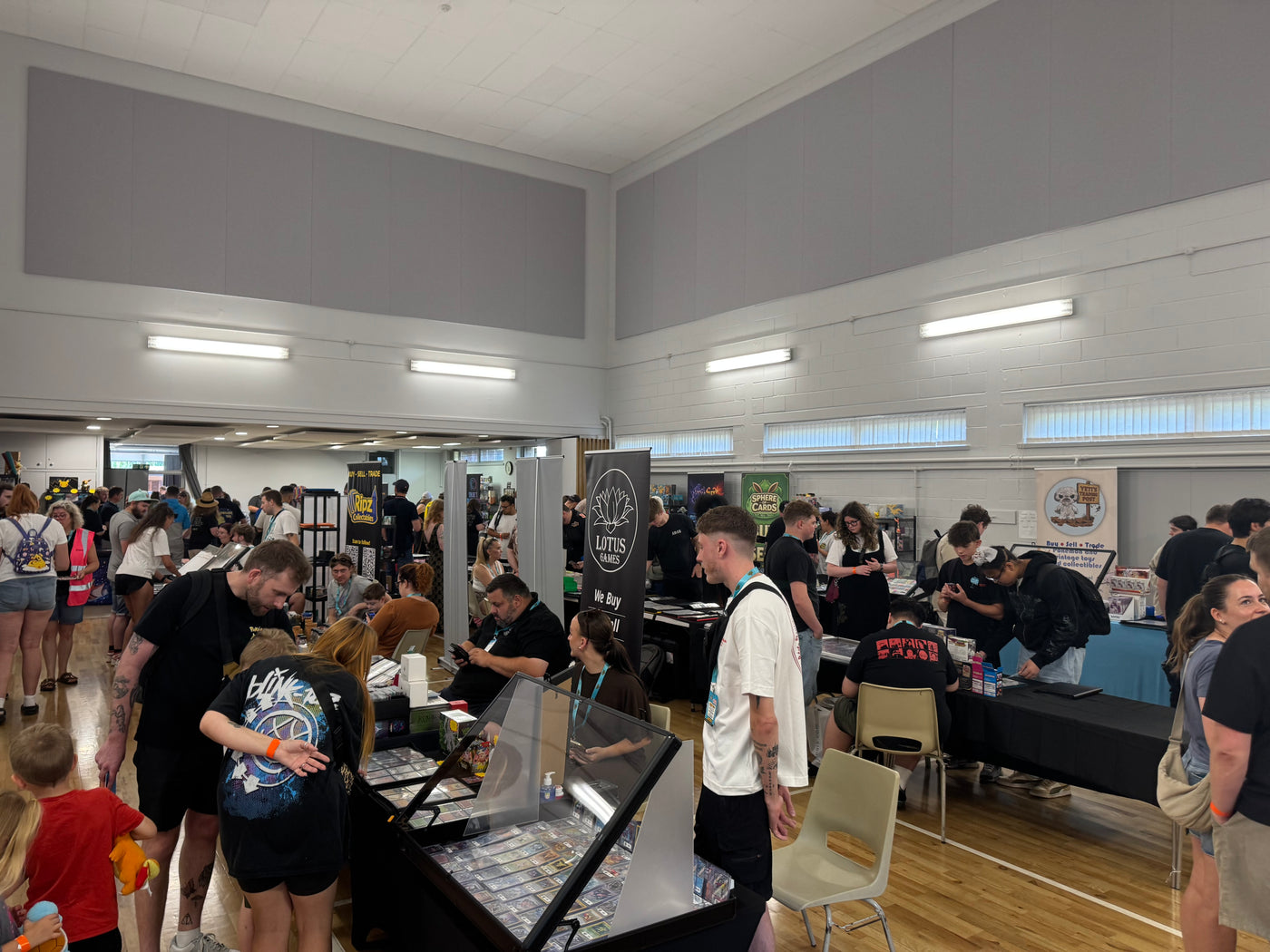 The collecting community at our first Winchester show